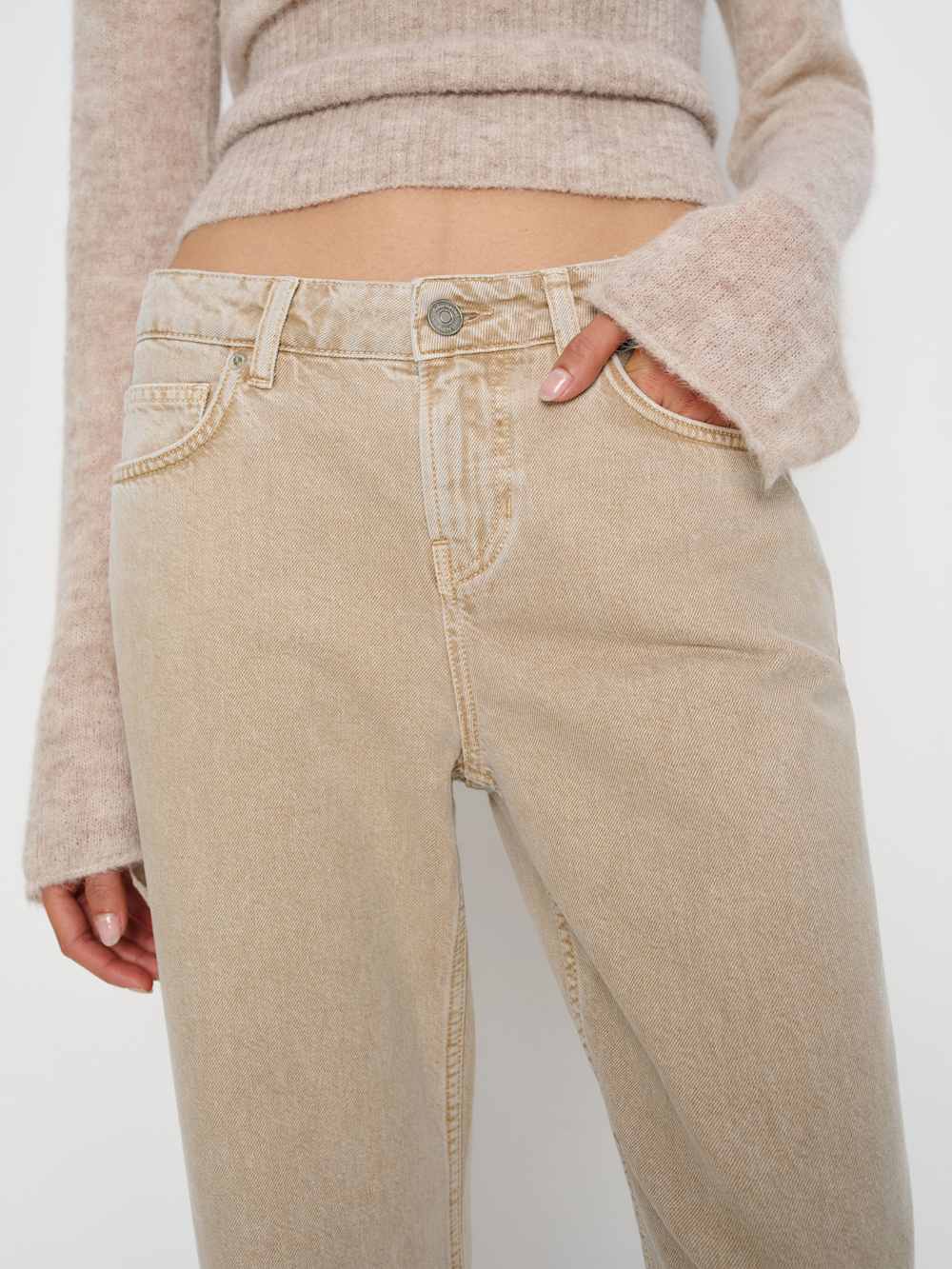 Charlee Low Rise Straight Leg Jeans
