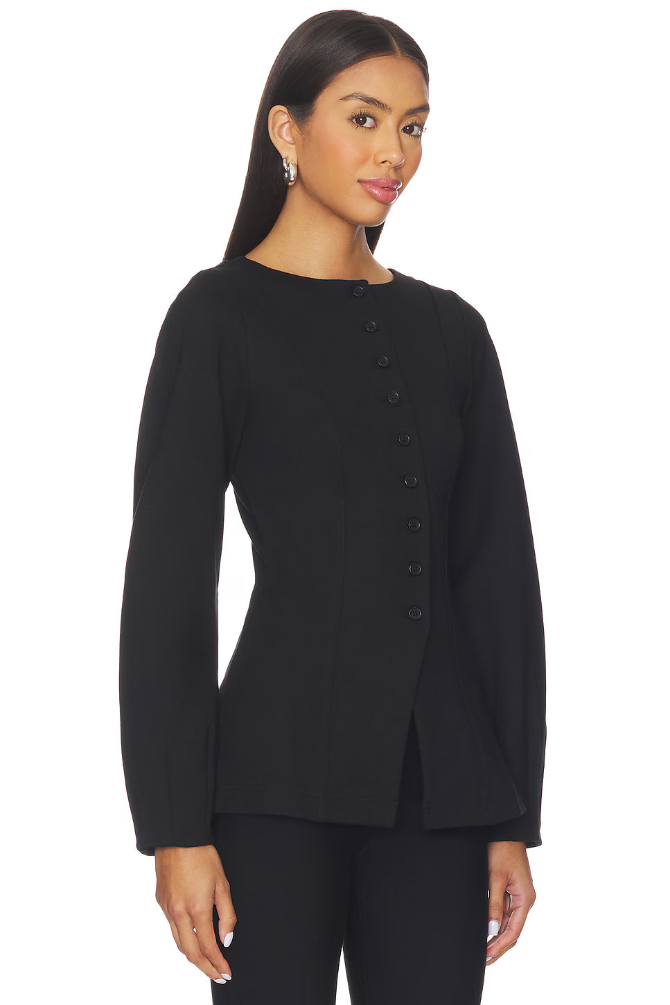 Bonnie Ponte Waisted Blazer