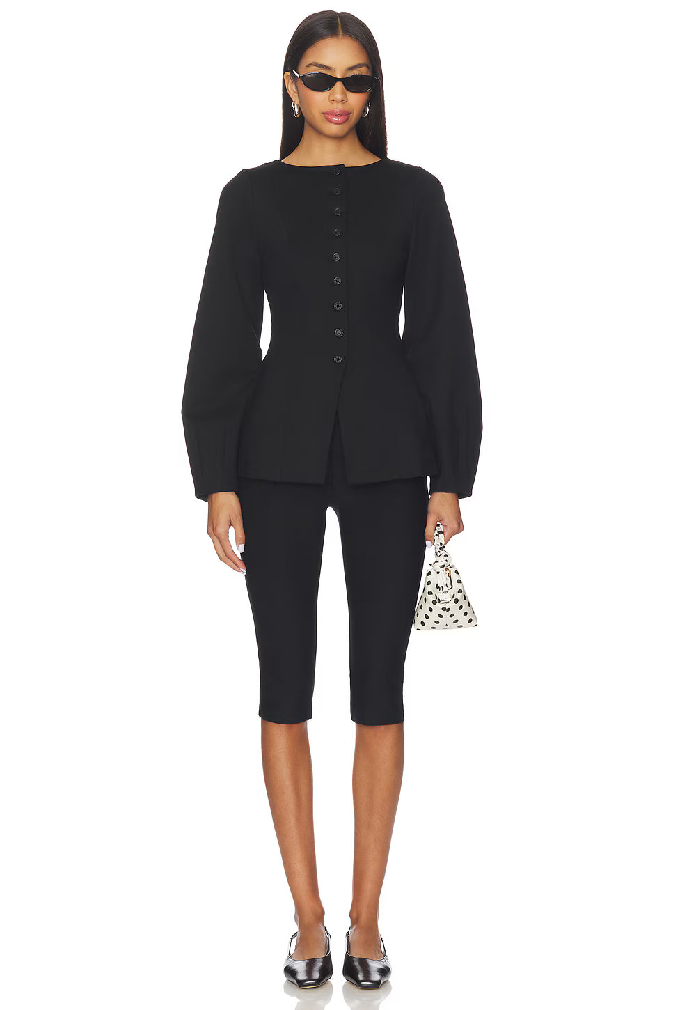 Bonnie Ponte Waisted Blazer