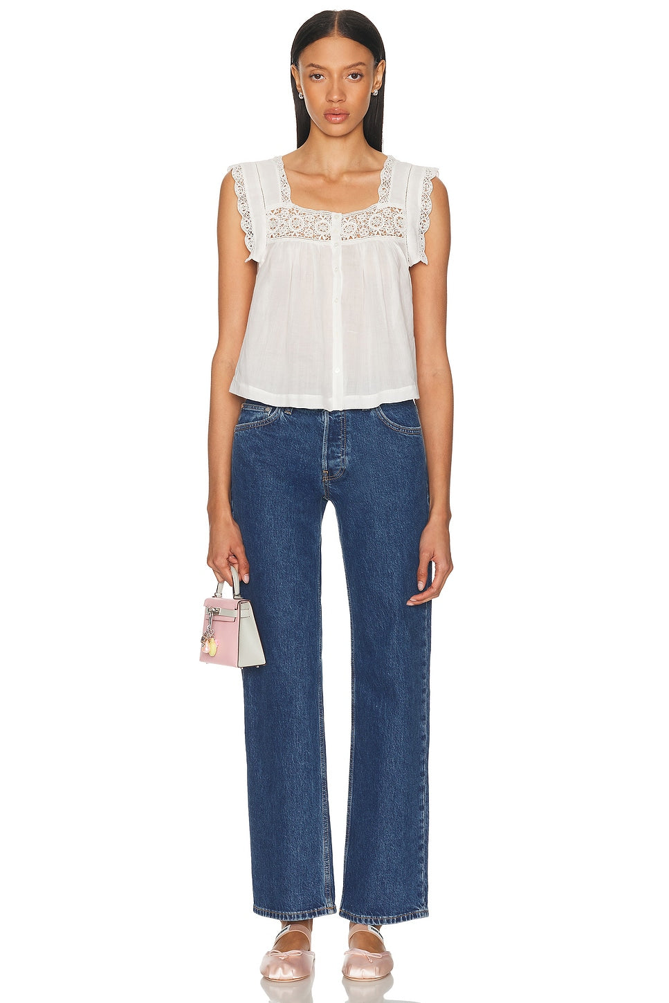 Mia Embroidered Top