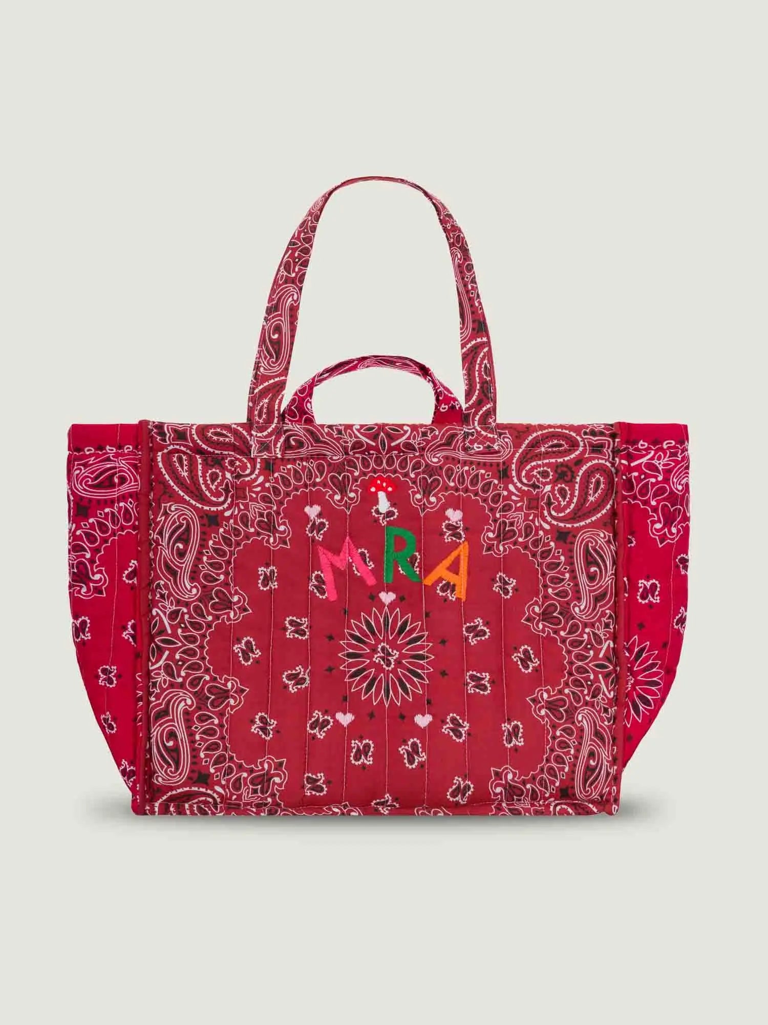 Maxi Cabas Tote - Large customized embroidery