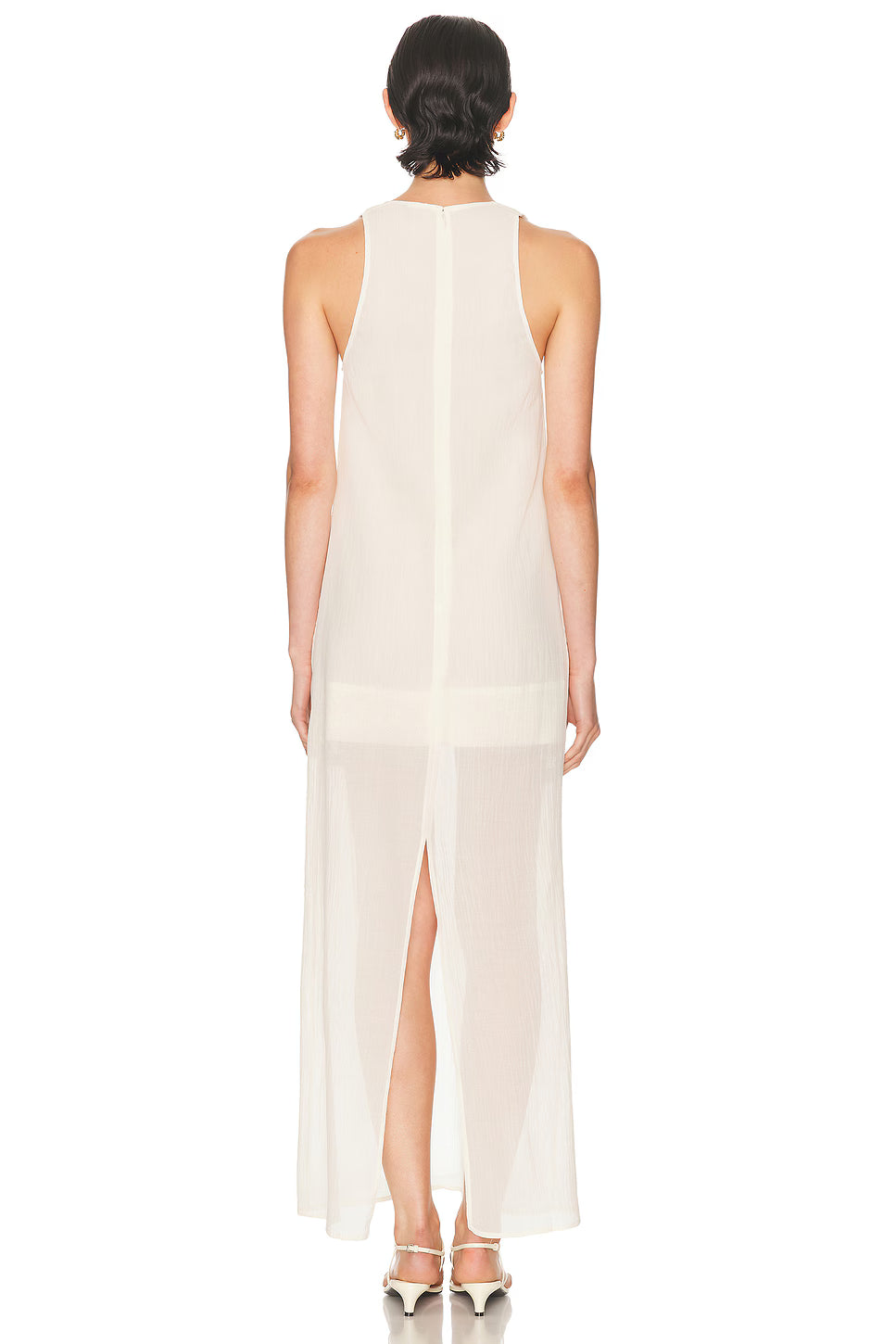 Crinkled Scoop Dress