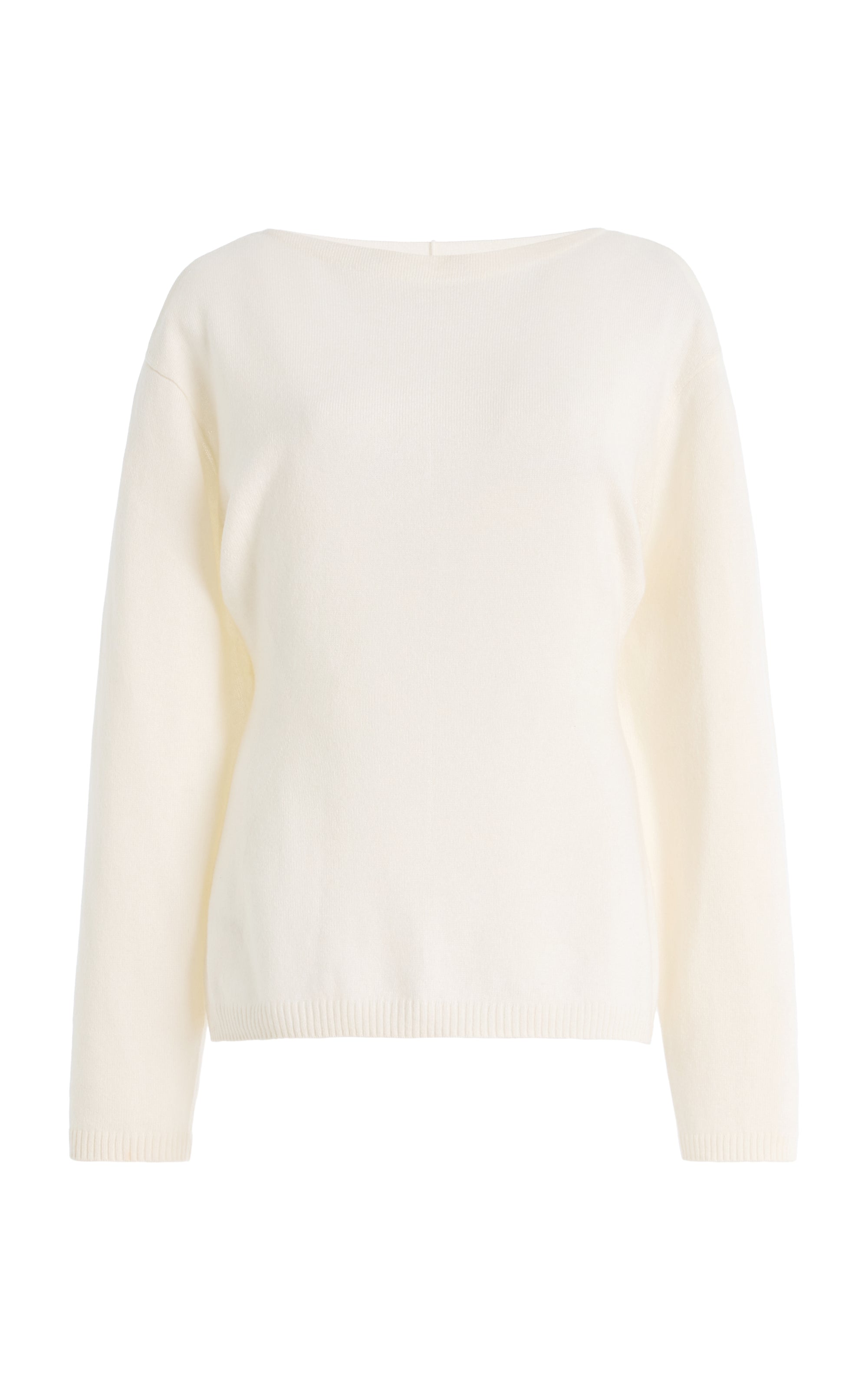 Millie Knit Boat-Neck Sweater