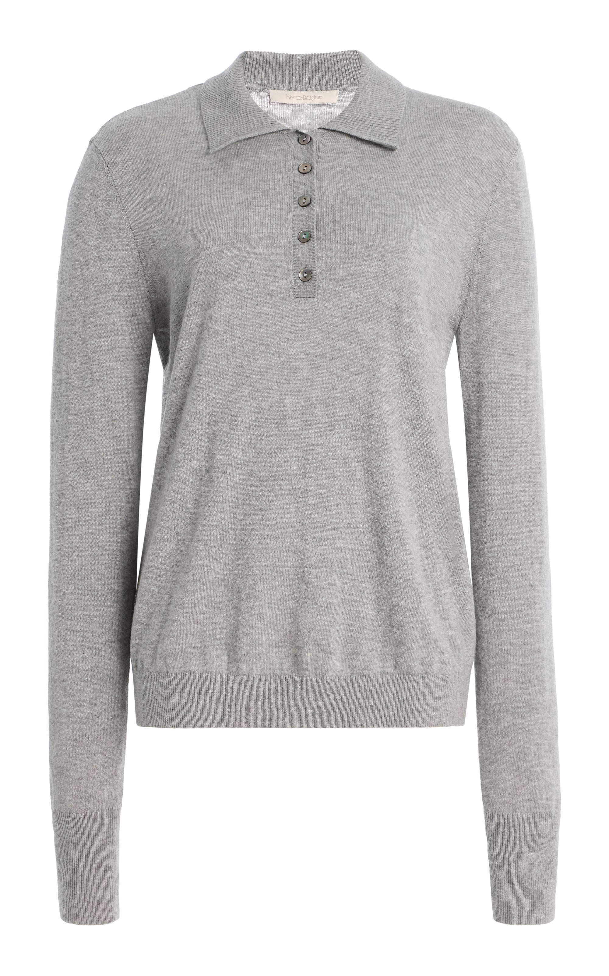The Cleo Wool-Cashmere Top