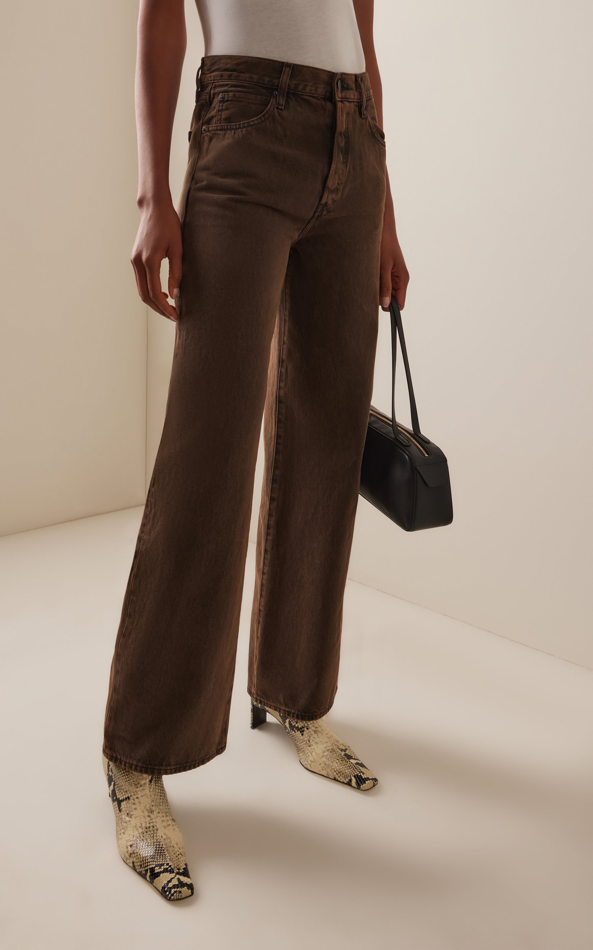 The Collegiate Rigid High-Rise Wide-Leg Jeans