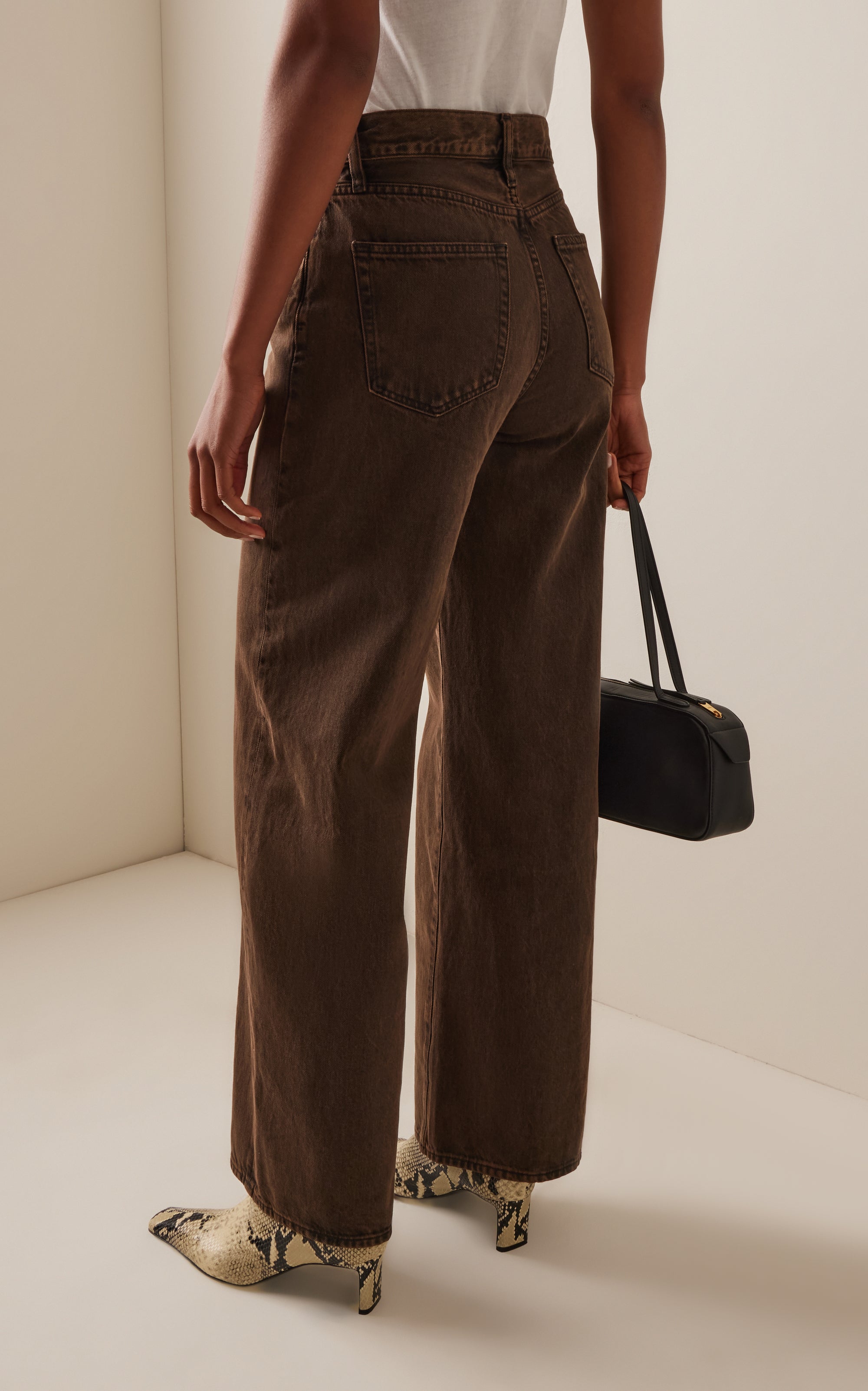 The Collegiate Rigid High-Rise Wide-Leg Jeans