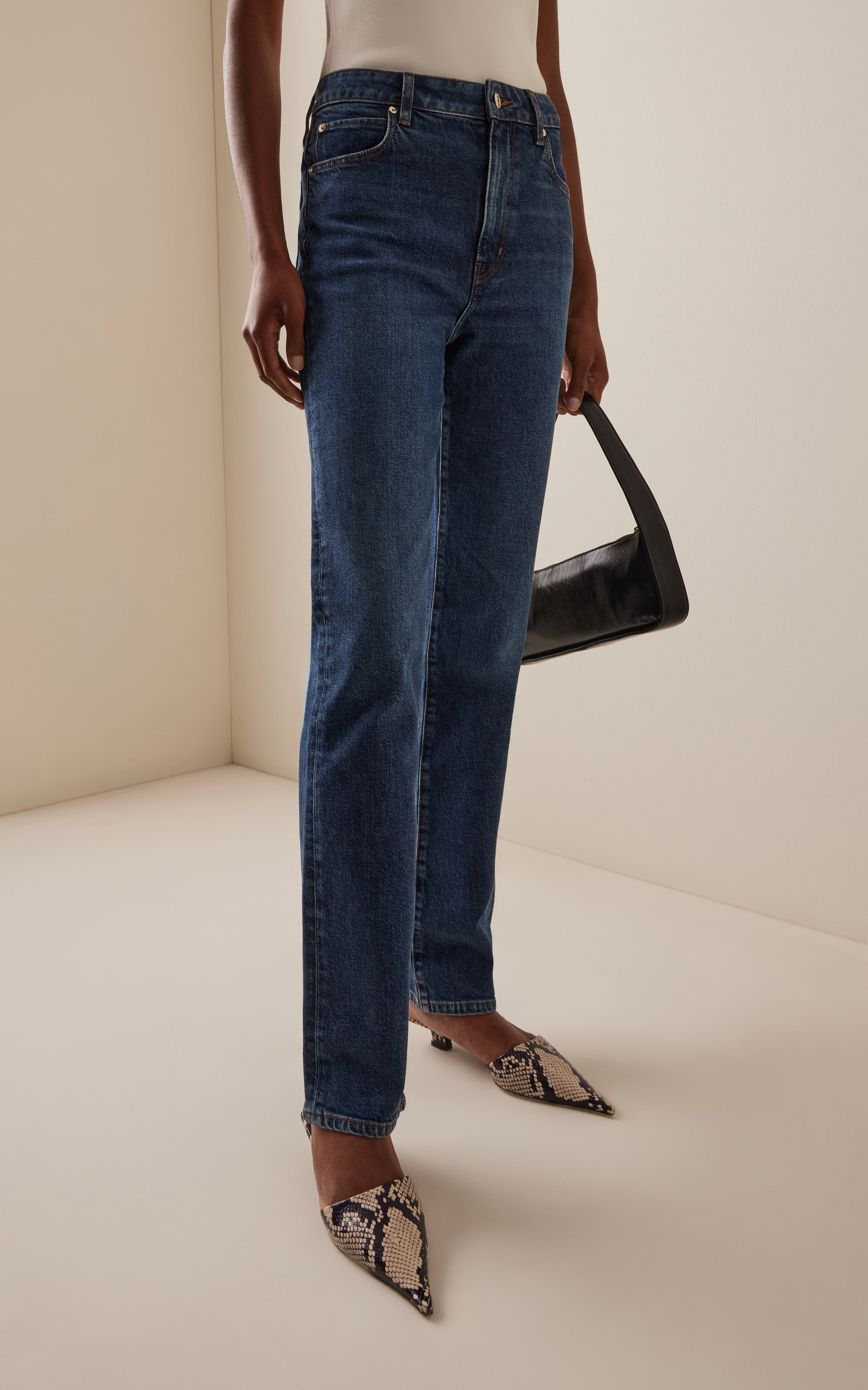 The Ruler High-Rise Straight-Leg Jeans