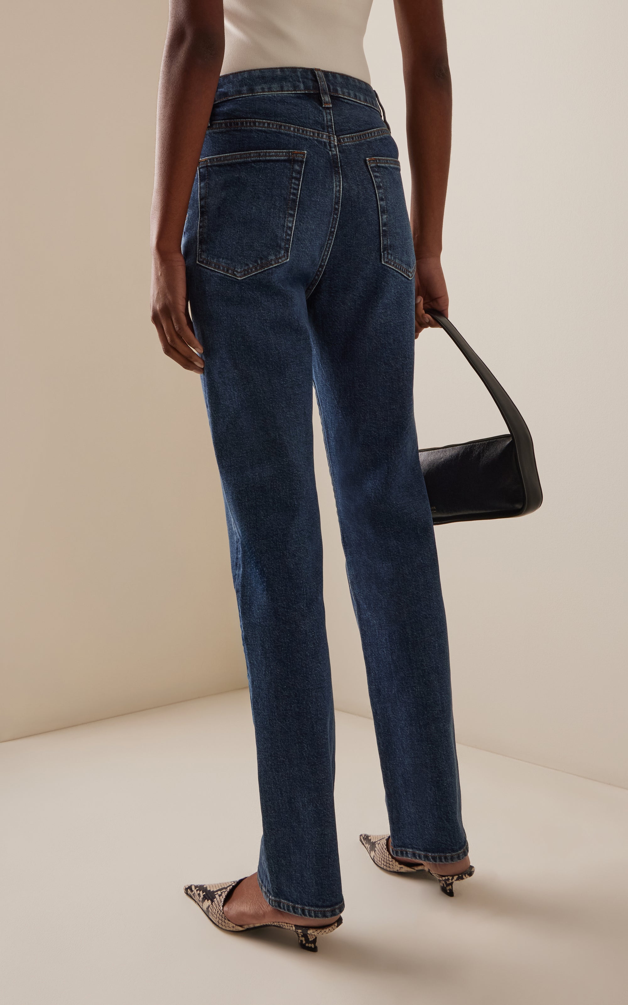 The Ruler High-Rise Straight-Leg Jeans
