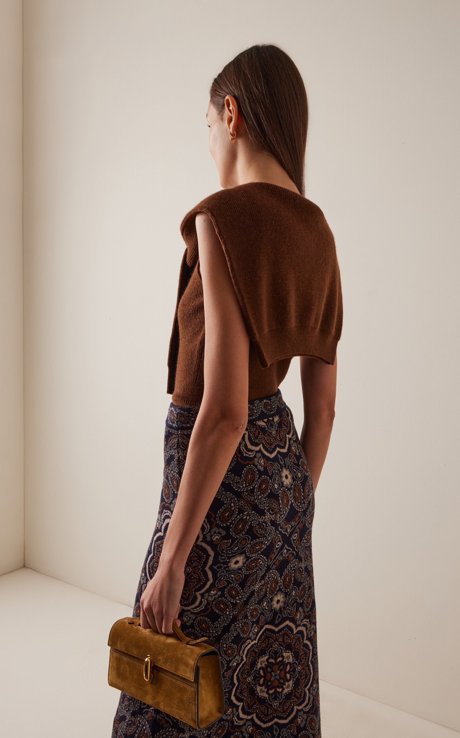 Ember Wool-Cashmere Top