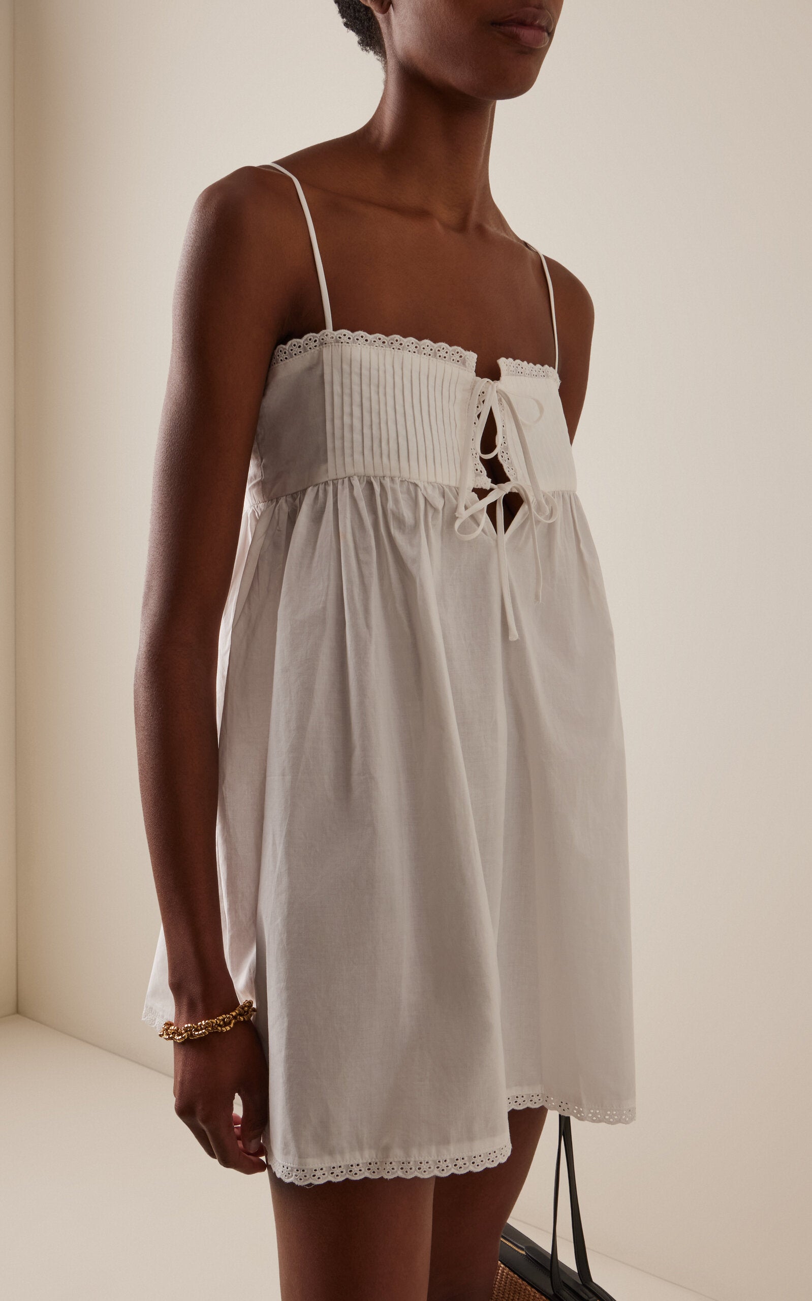 Exclusive Lilya Cotton Mini Dress – Sydney Pulaski