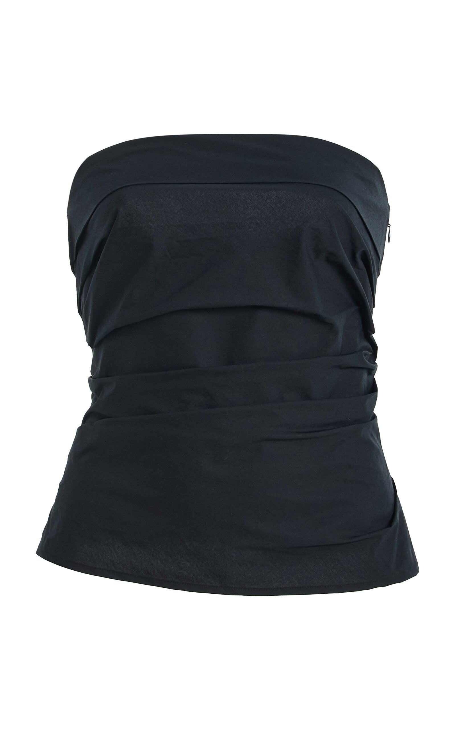 Maisy Strapless Poplin Top