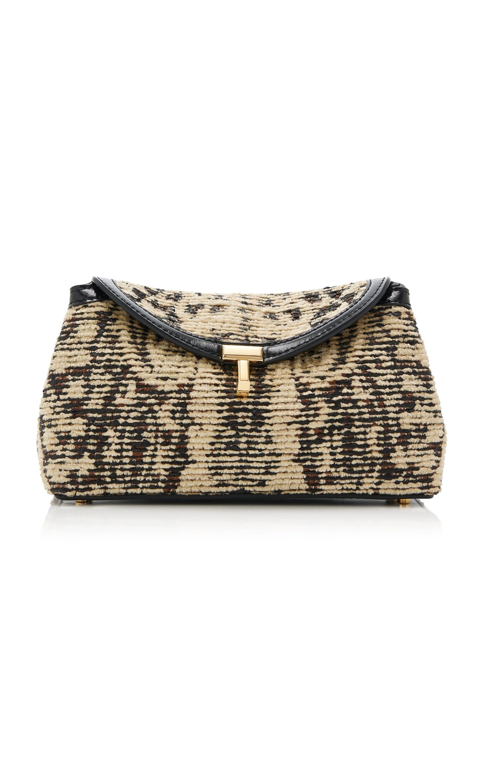 Mini T-Lock Paisley Clutch
