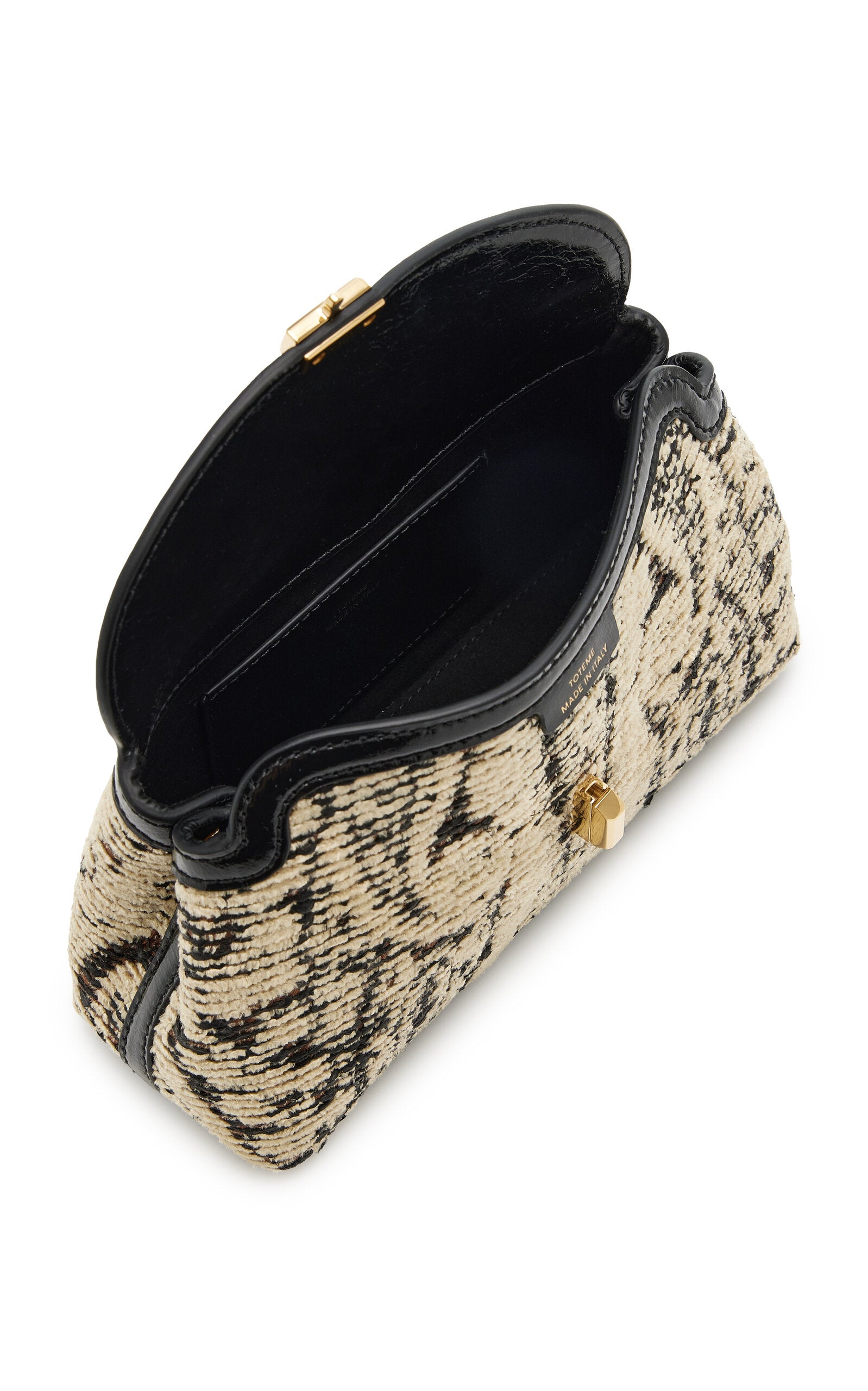 Mini T-Lock Paisley Clutch