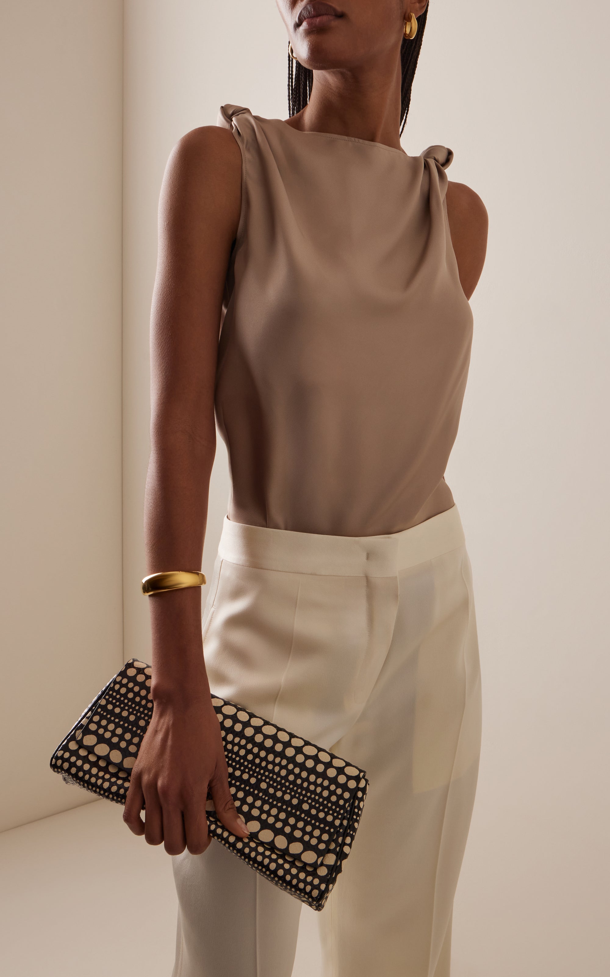 Remy Draped Silk Top