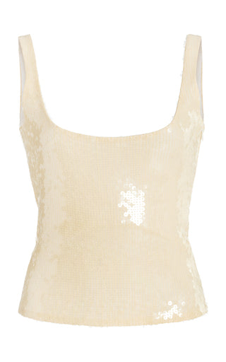 Hornet Sequined Tank Top