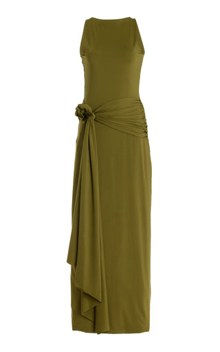 Exclusive Tirso Cutout Jersey Maxi Dress