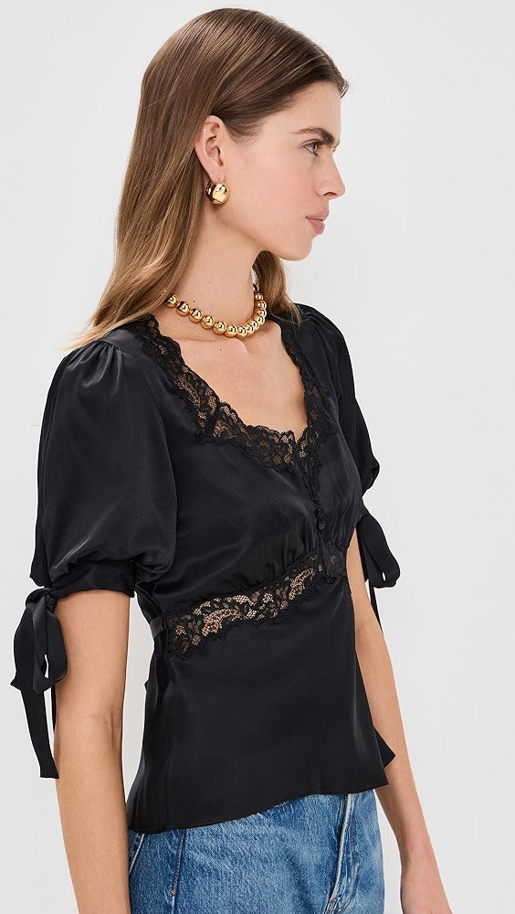 Dolly Silk Top