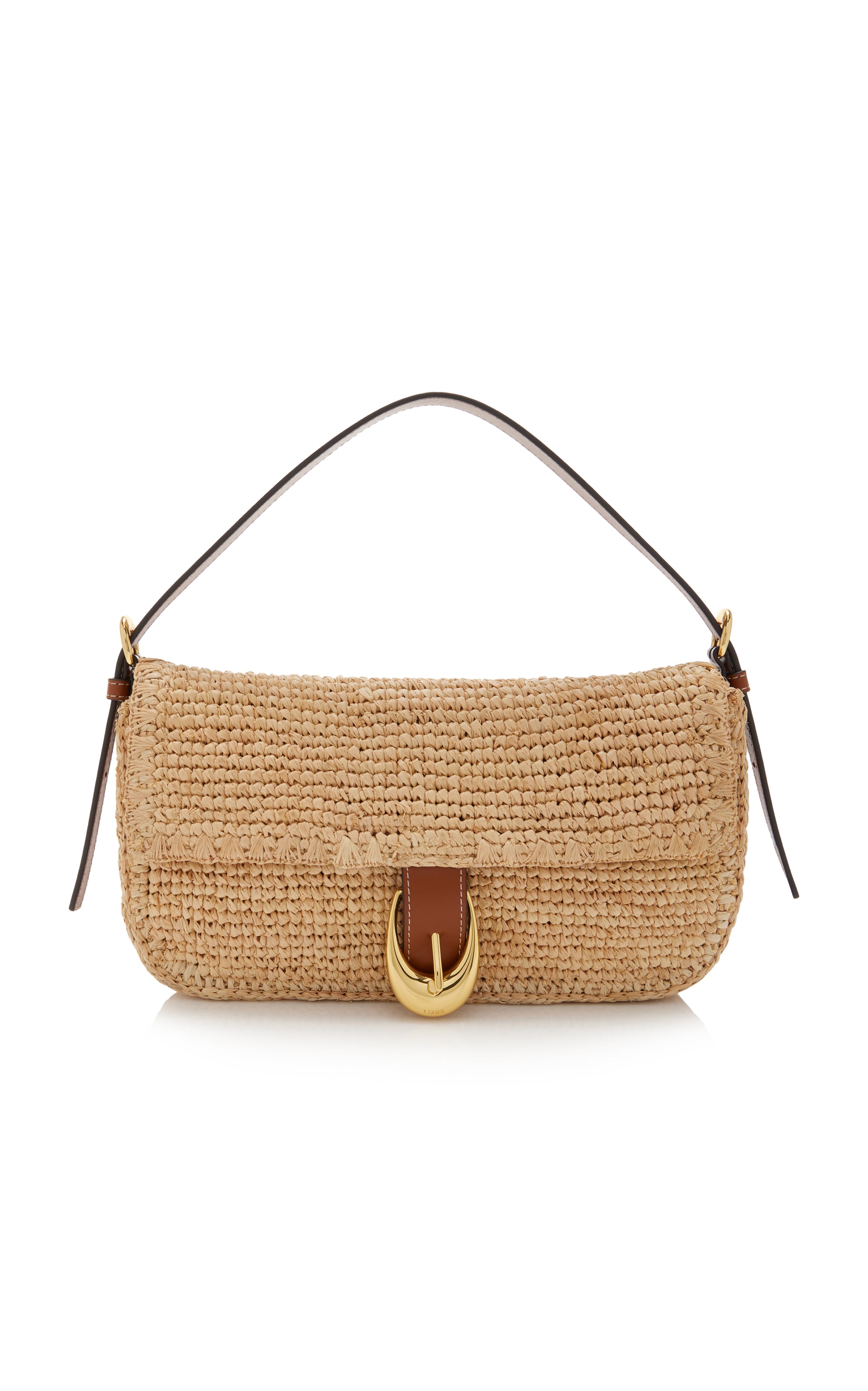 Harlow Raffia Shoulder Bag