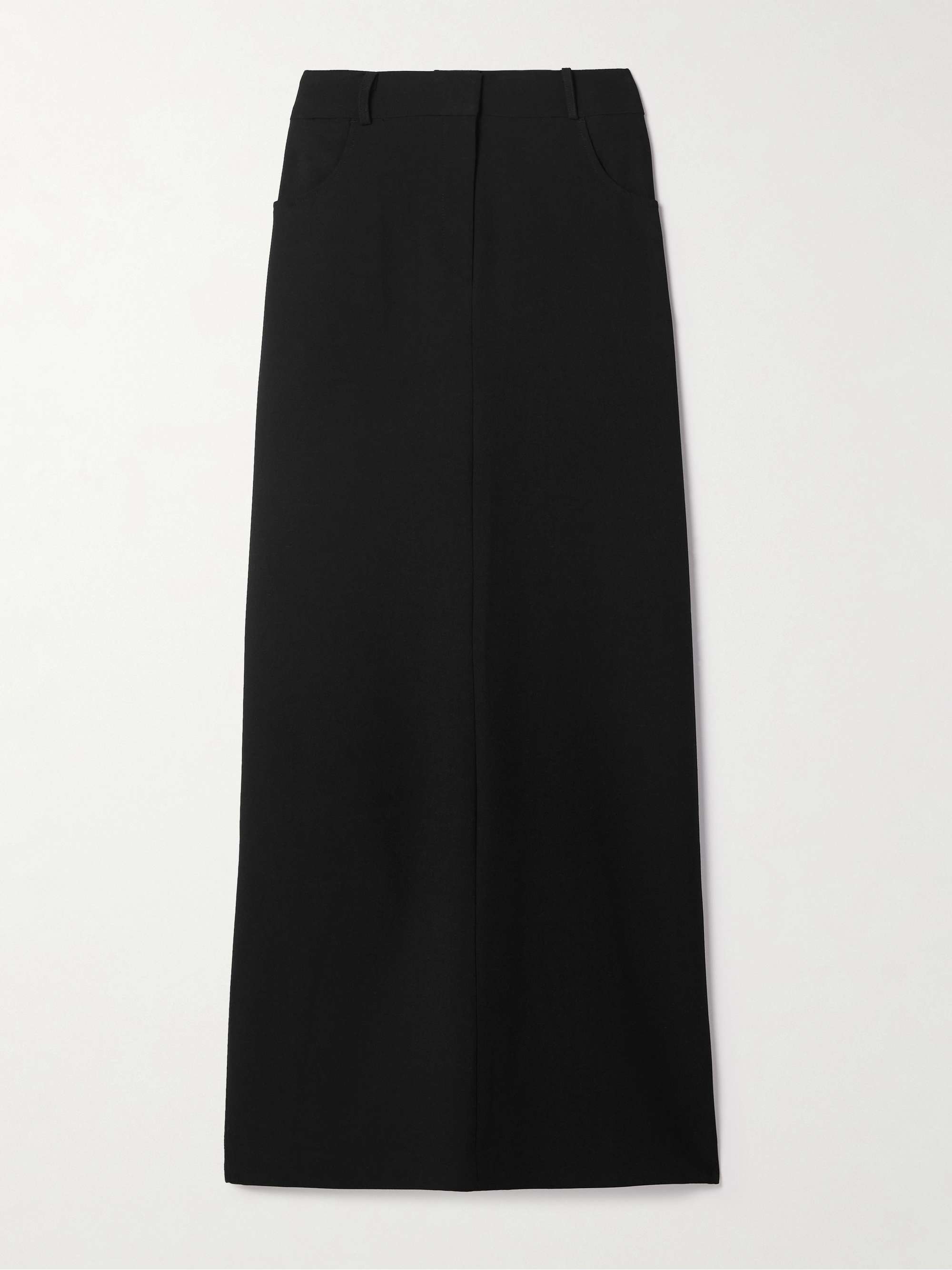 Malvo crepe maxi skirt