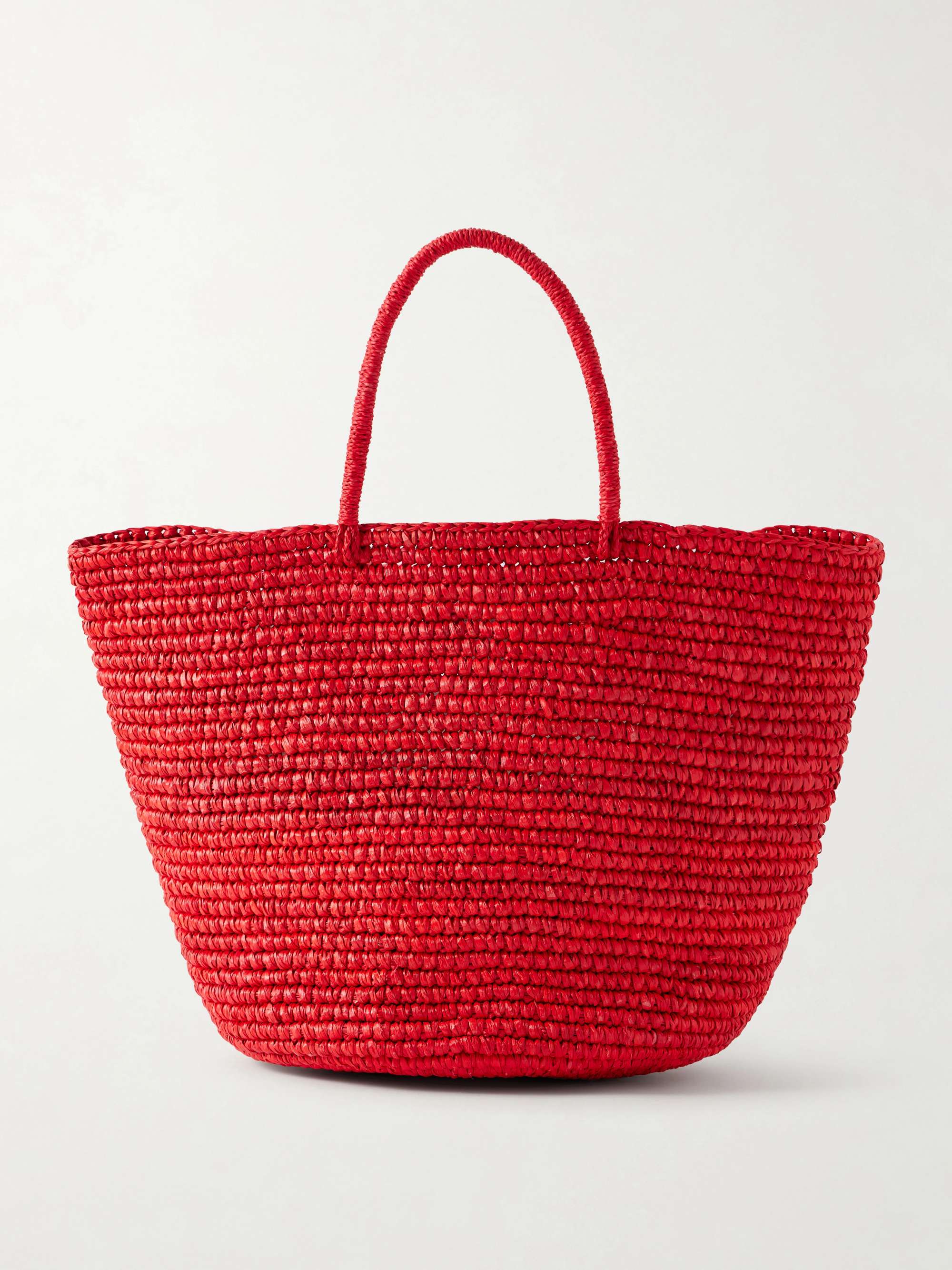Large straw tote