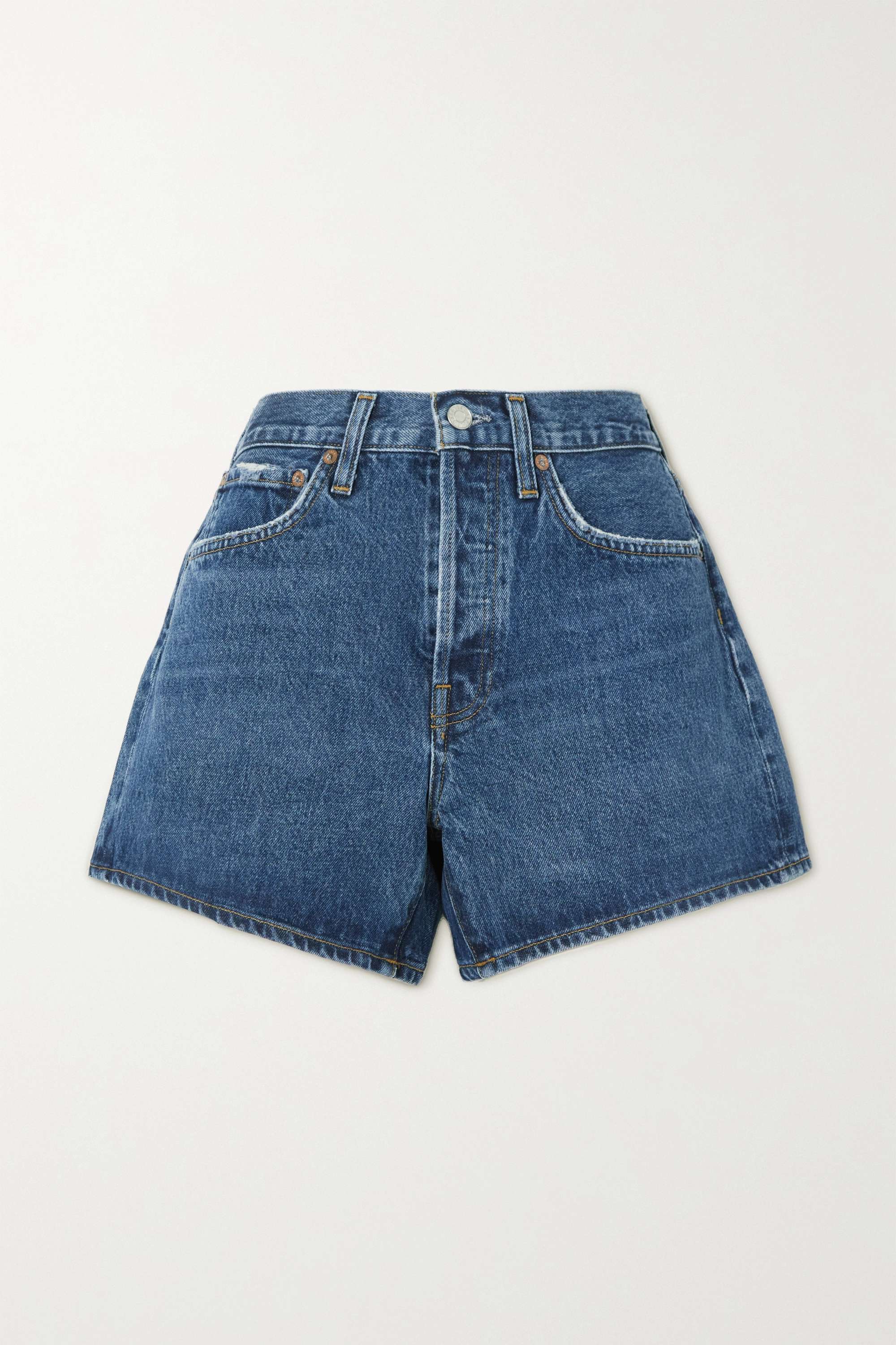 Long Parker organic denim shorts