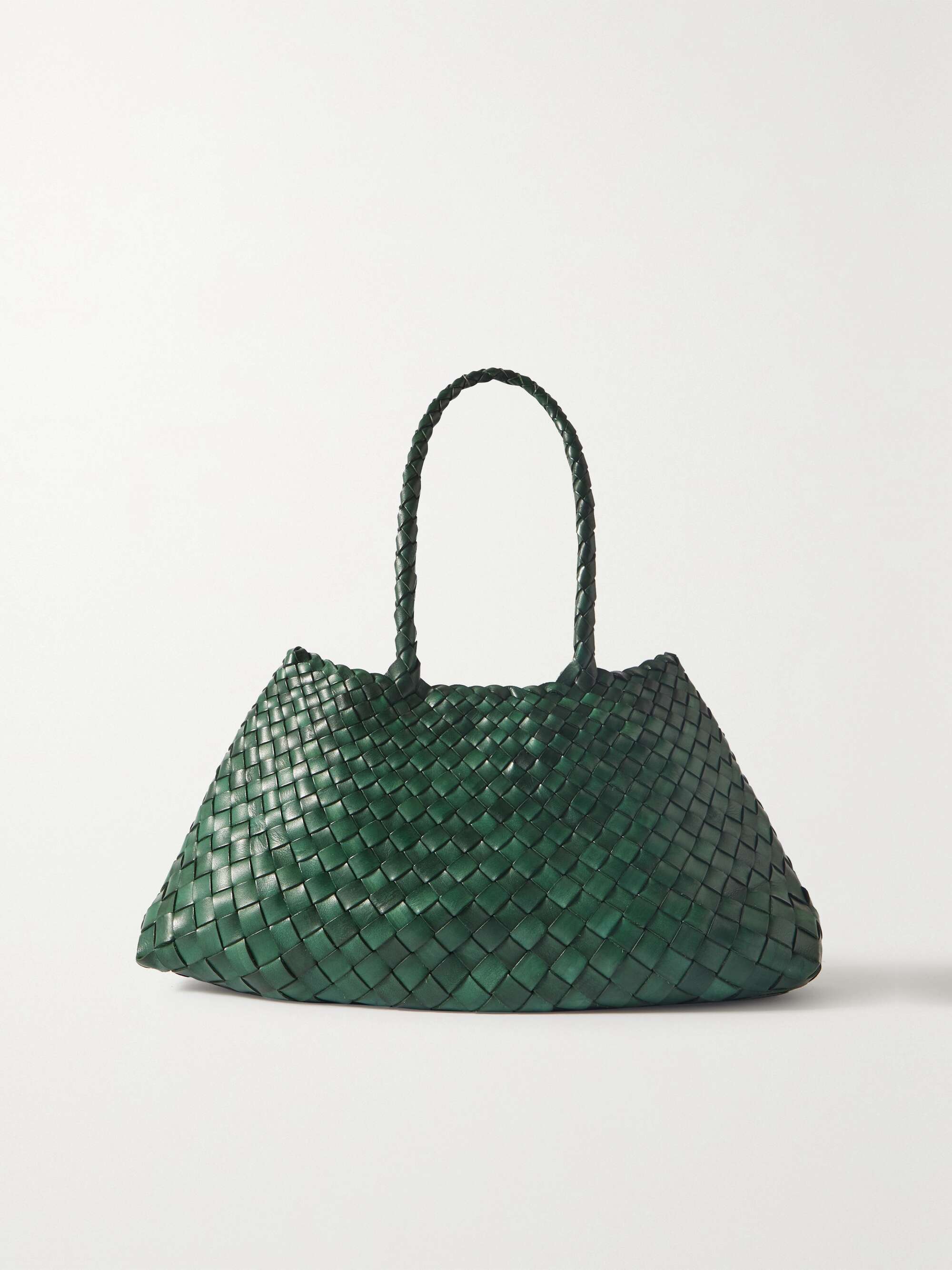 Santa Croce Big woven leather tote