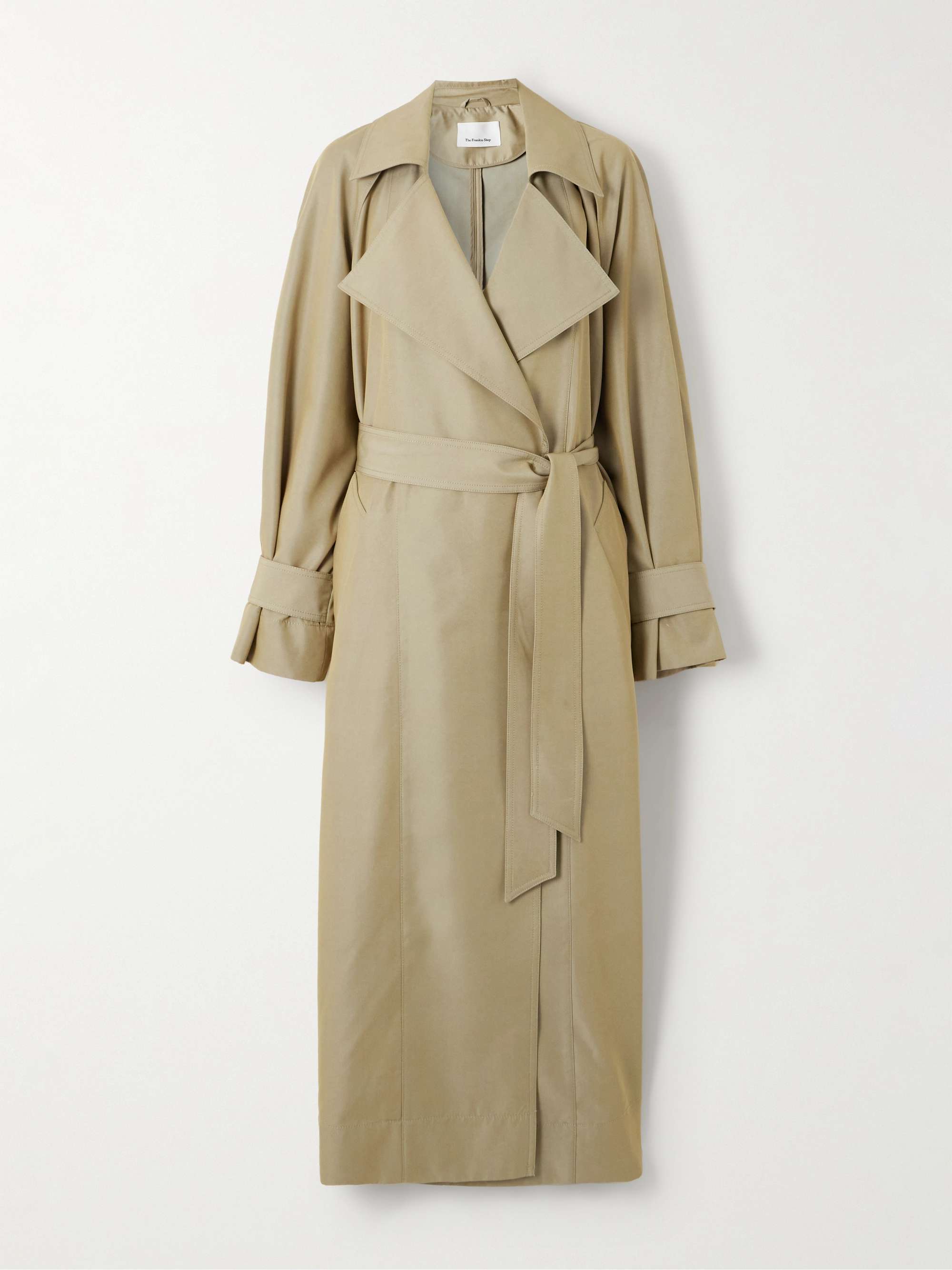 Astoria cutout TENCEL™ Lyocell-blend trench coat