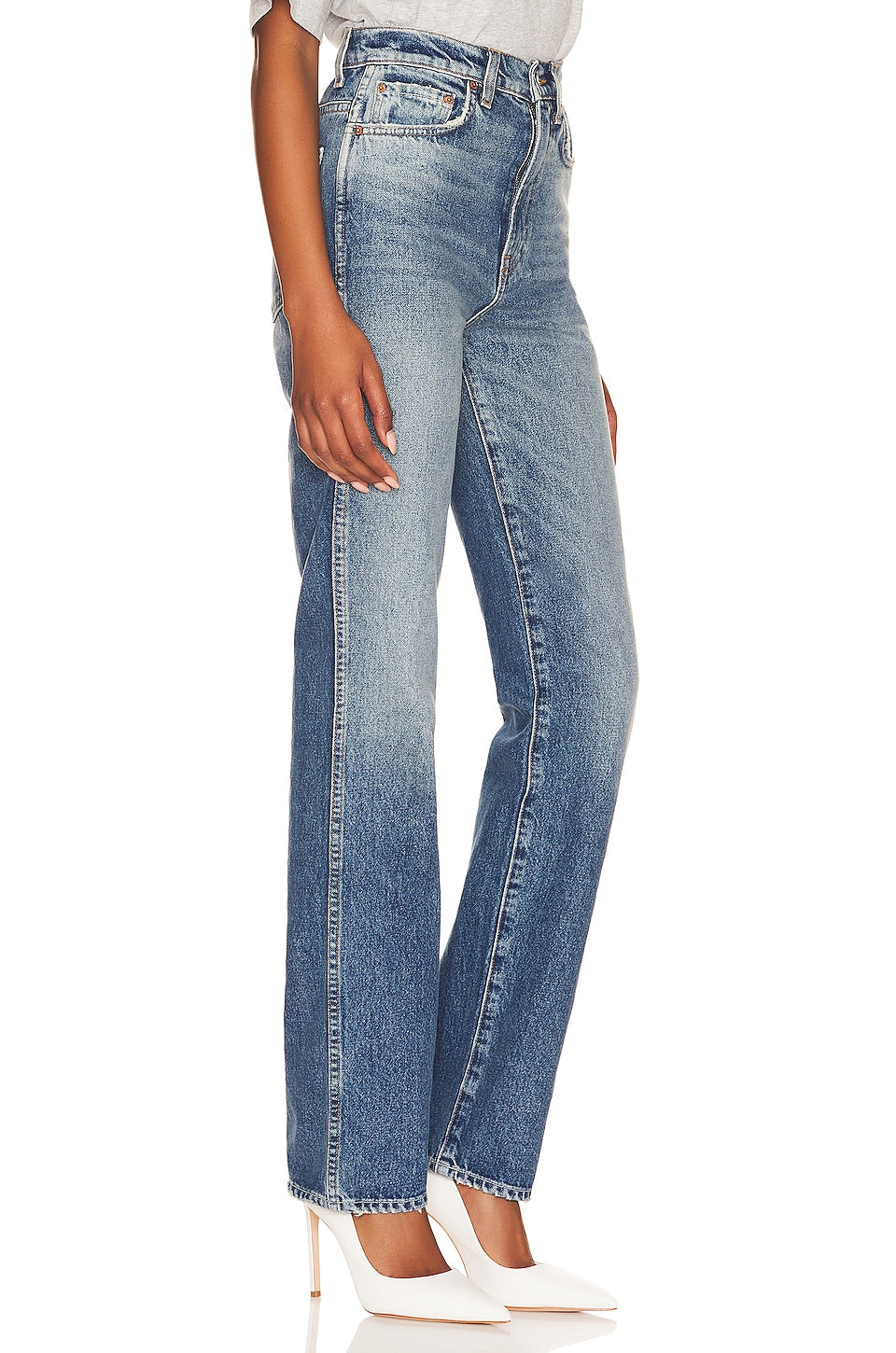 Sara Super High Rise Slim Straight