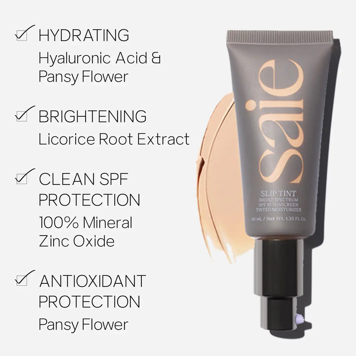 Slip Tint Dewy Tinted Moisturizer SPF 35 Sunscreen