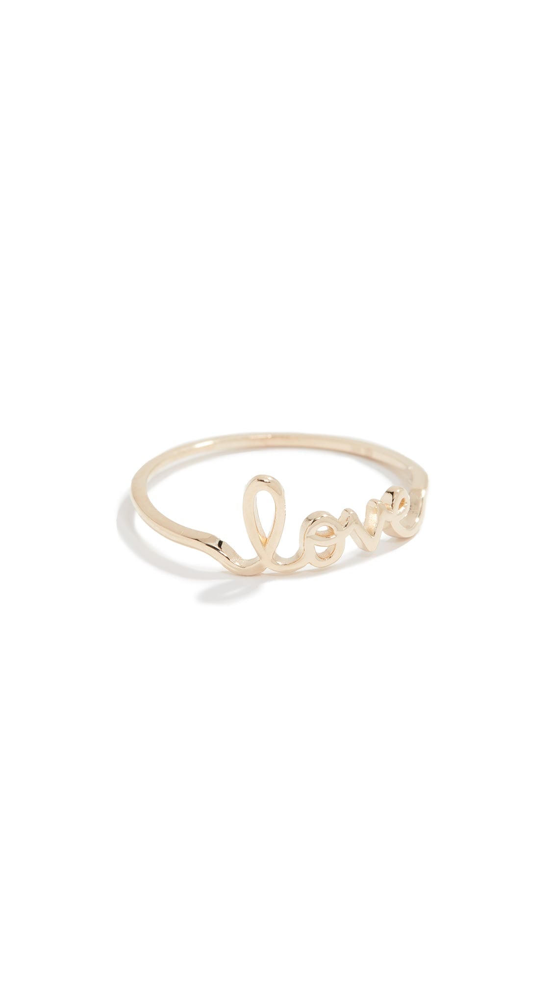 14k Love Ring